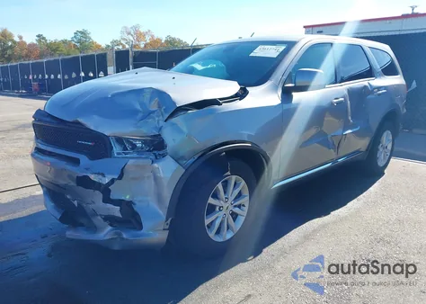 2020 Dodge Durango Pursuit Awd из США, поврежденный, VIN 1C4RDJFG1LC192621